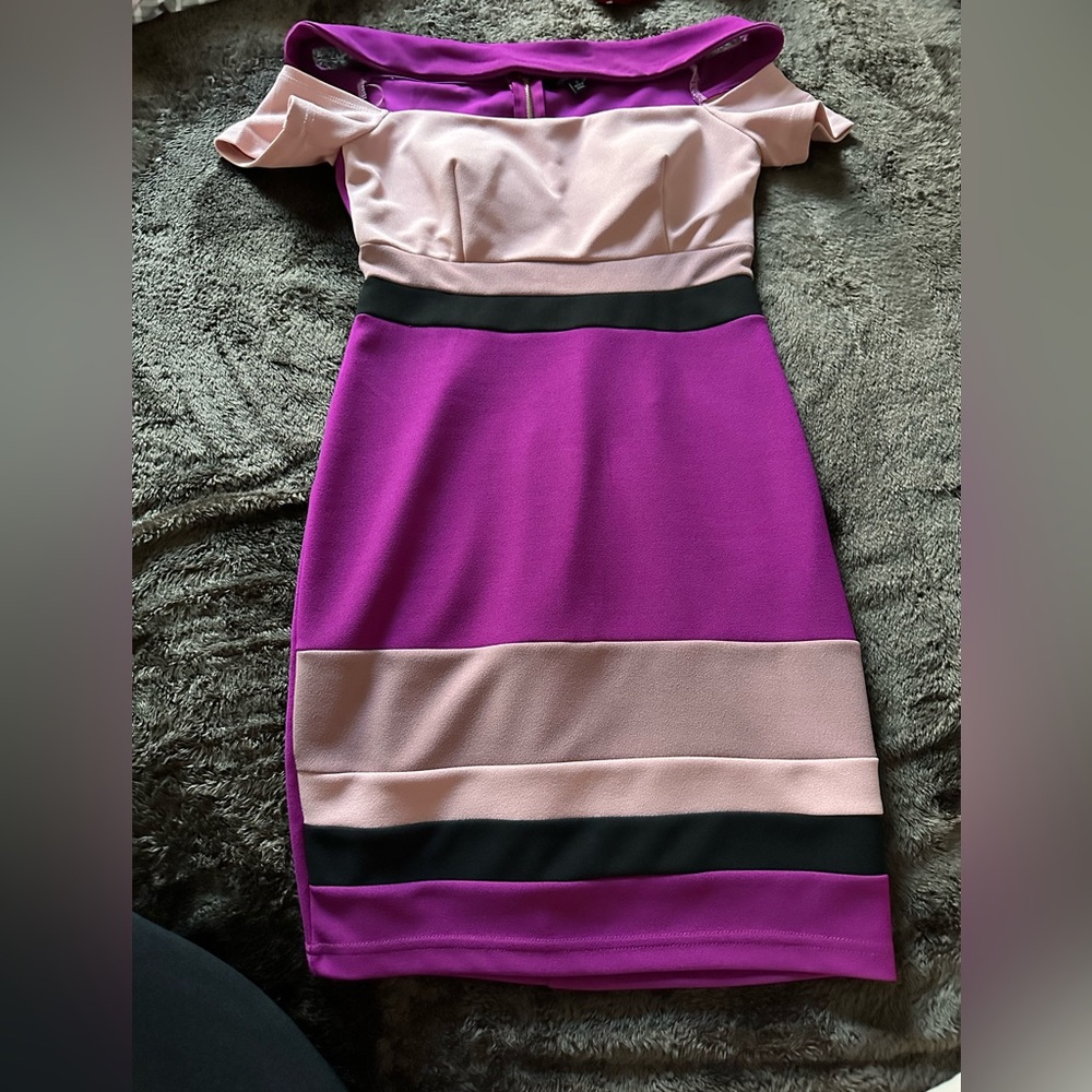 Color block dress